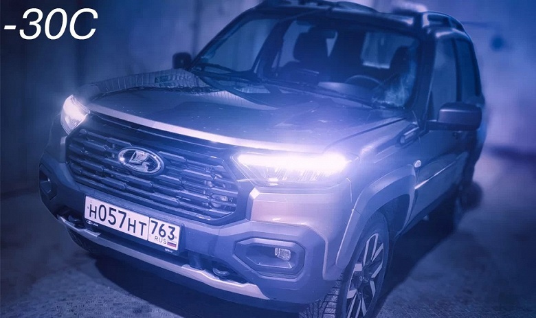 Lada Niva Travel с новым мотором 1,8 л протестировали в мороз до -30&nbsp;&deg;C